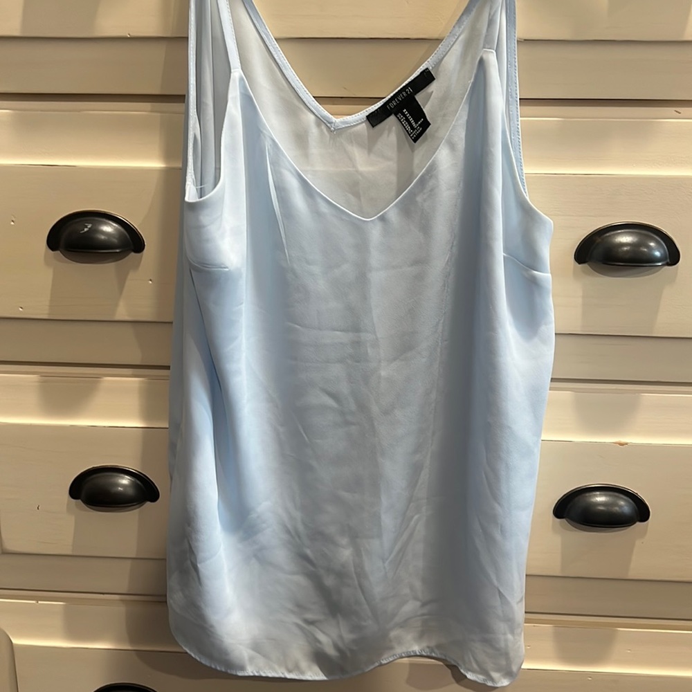 Blue tank top